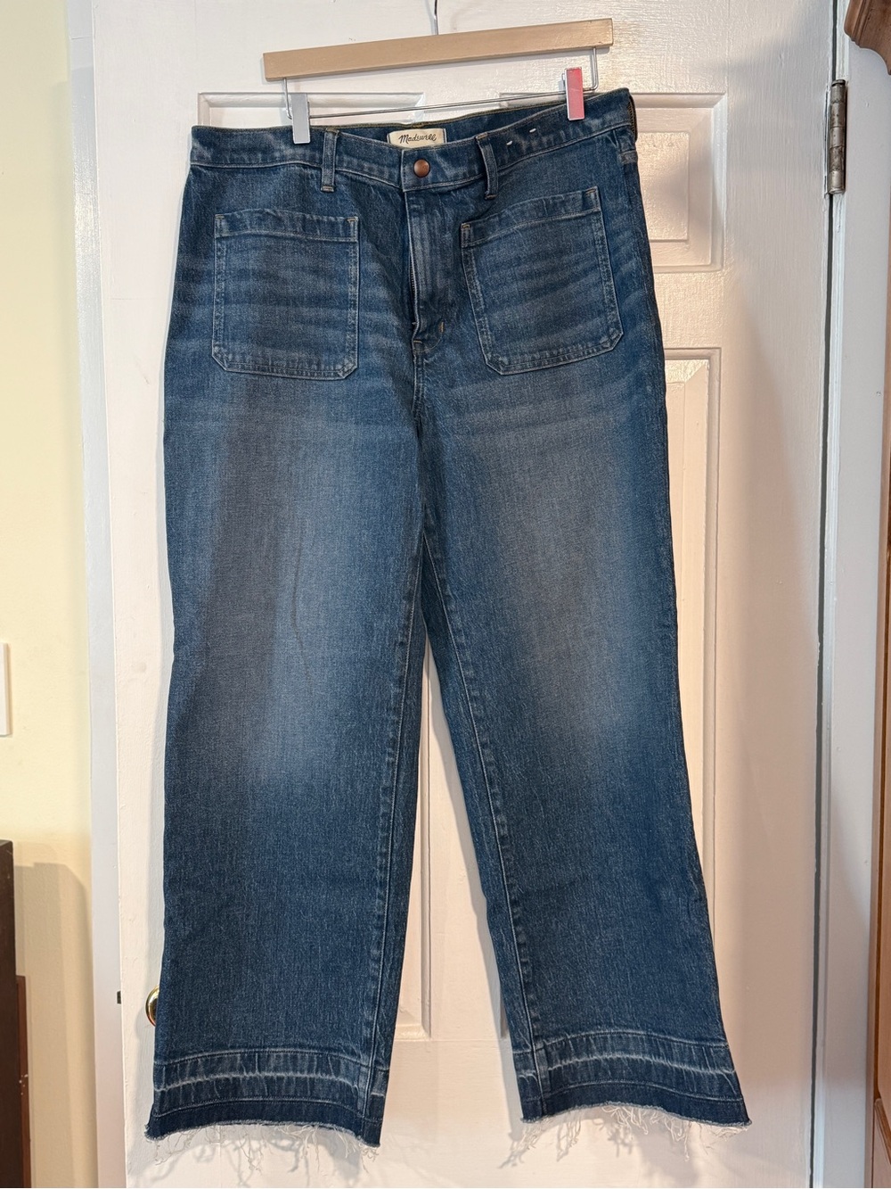 Madewell Wide Leg Jeans in Indigo